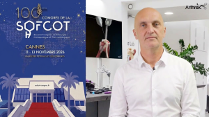 La voix des partenaires de l’industrie avec Éric Blassel, Directeur Général d’Arthrex France – Platinum Sponsor du 100ème Congrès de la SOFCOT
